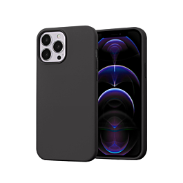 Soft Solid Silicone Case (Full Buttom Cover) - Style 57 for iPhone 15 Pro (Only Ground Shipping)