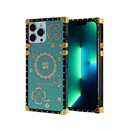Acrylic Mirror Shiny Scratchproof Luxury Case - BLUE for iPhone 15 Pro (Only Ground Shipping)