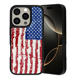 Printing Design Case with Magsafe - US FLAG for iPhone 15 Pro Max (Only Ground Shipping)
