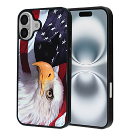 Printing Aluminum Plate Case - EAGLE for iPhone 16 (Only Ground Shipping)
