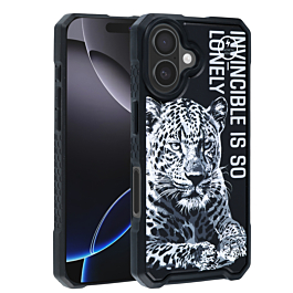 Cyber Magnetic DIY Series Cases - LEOPARD for iPhone 16 (Only Ground Shipping)