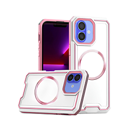 Non - Slip Translucent Matte Wireless Charging Case - WHITE for iPhone 16 (Only Ground Shipping)