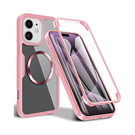 Full Shockproof Silicone Cover - PINK for iPhone 16 (Only Ground Shipping)