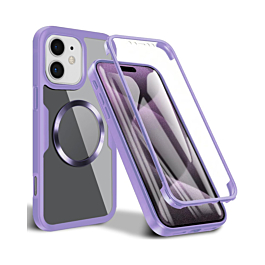 Full Shockproof Silicone Cover - PURPLE for iPhone 16 (Only Ground Shipping)