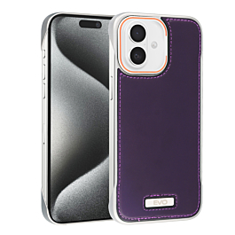 EVO Leather Slim Case - PURPLE for iPhone 16 (Only Ground Shipping)