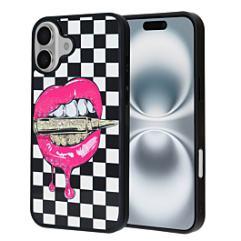 Printing Aluminum Plate Case - LIP for iPhone 16 (Only Ground Shipping)