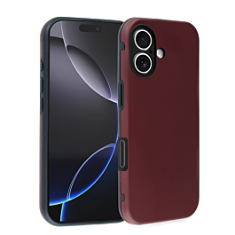 Full Cover New Design Silicone Case - CHERRY for iPhone 16 (Only Ground Shipping)