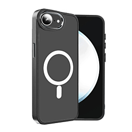 New Magnetic Wireless Charging Case - (BLACK) for iPhone 16e / 17e (Only Ground Shipping)