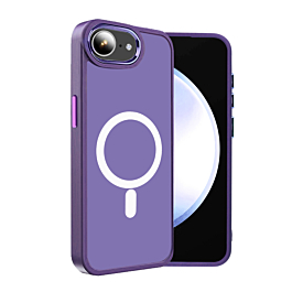 New Magnetic Wireless Charging Case - (PURPLE) for iPhone 16e / 17e (Only Ground Shipping)