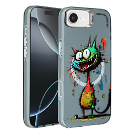 Animal Graffiti Design Wireless Charging Case - Style 9 for iPhone 16e / 17e (Only Ground Shipping)