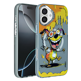 Animal Graffiti Design Wireless Charging Case - Style 13 for iPhone 16 Plus (Only Ground Shipping)