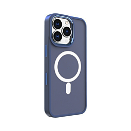 New Magnetic Wireless Charging Case - NAVY BLUE for iPhone 16 Pro (Only Ground Shipping)