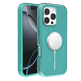 Dual Layer Cases with Wireless Charging - TEAL for iPhone 16 Pro (Only Ground Shipping)