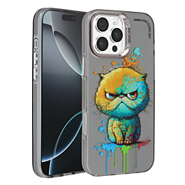 Animal Graffiti Design Wireless Charging Case - Style 8 for iPhone 16 Pro (Only Ground Shipping)