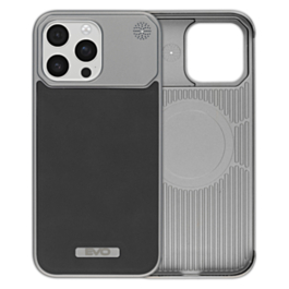 Metallic Leather Case (BLACK) for iPhone 16 Pro Max (Only Ground Shipping)