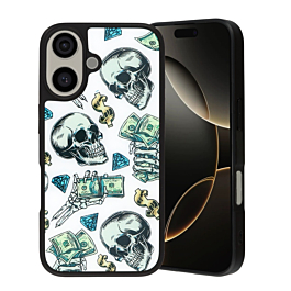 Printing Design Case with Magsafe - SKELETON for iPhone 16 Plus (Only Ground Shipping)