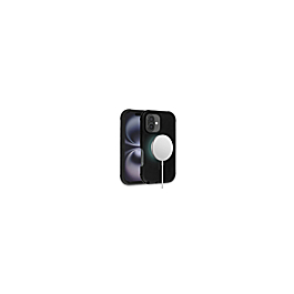 Wireless Charging Heavy Duty Case - BLACK for iPhone 16 Plus (Only Ground Shipping)