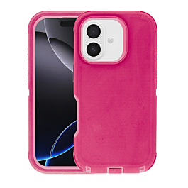 Heavy Duty Case - PINK & PINK for iPhone 17 (Only Ground Shipping)