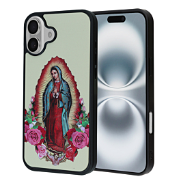 Printing Aluminum Plate Case - Lady of Guadalupe for iPhone 17 (Only Ground Shipping)