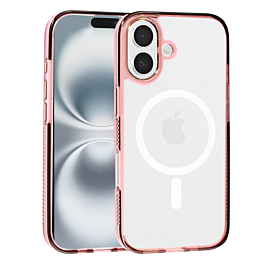 Magnetic Clear Case - PINK for iPhone 17 (Only Ground Shipping)