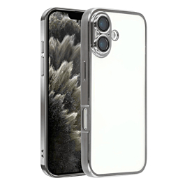 Frosted Transparent Matte Case with Lens Protection -GRAY  for iPhone 17  (Only Ground Shipping)