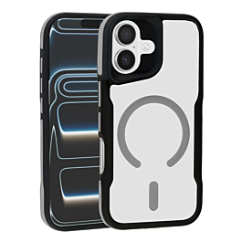 Slim Frosted Translucent Phone Case with Magsafe - GRAY for iPhone 17 (Only Ground Shipping)