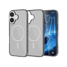 Transparent Magnetic Shockproof Case  - GRAY for iPhone 17 (Only Ground Shipping)