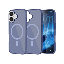 Transparent Magnetic Shockproof Case  - NAVY for iPhone 17 (Only Ground Shipping)