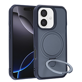 Shockproof Case with Magnetic Kickstand - NAVY BLUE for iPhone 17 (Only Ground Shipping)