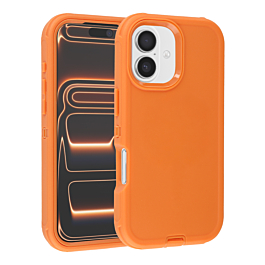 Heavy Duty Case - ORANGE for iPhone 17 (Only Ground Shipping)