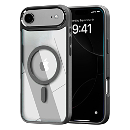 Shiny Magnetic Clear Cases - BLACK for iPhone Air (Only Ground Shipping)