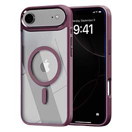 Shiny Magnetic Clear Cases - CHERRY for iPhone Air (Only Ground Shipping)