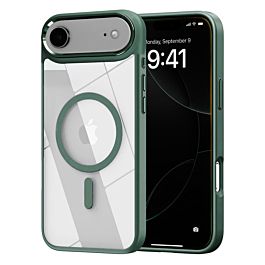 Shiny Magnetic Clear Cases - GREEN for iPhone Air (Only Ground Shipping)