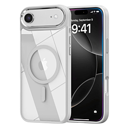 Shiny Magnetic Clear Cases - WHITE for iPhone Air (Only Ground Shipping)