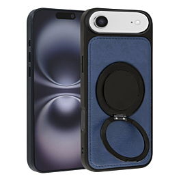 Slim Leather Case with Wireless Charging Kickstand - BLUE for iPhone Air (Only Ground Shipping)