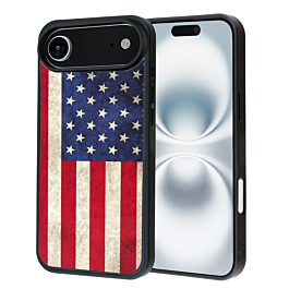 Printing Aluminum Plate Case - USA FLAG 2 for iPhone Air (Only Ground Shipping)
