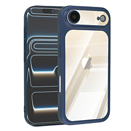 Frosted Transparent Matte Case with Lens Protection -BLUE  for iPhone AIR  (Only Ground Shipping)
