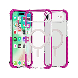 TPU Mesh Sport Case with Wireless Charging - PINK for iPhone 17A (Only Ground Shipping)