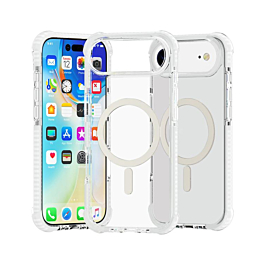 TPU Mesh Sport Case with Wireless Charging - WHITE for iPhone 17A (Only Ground Shipping)
