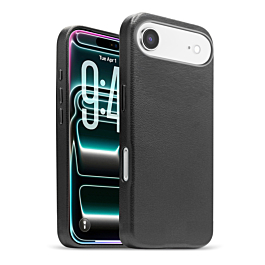 New Leather Case with Wireless Charger - BLACK for iPhone Air (Only Ground Shipping)