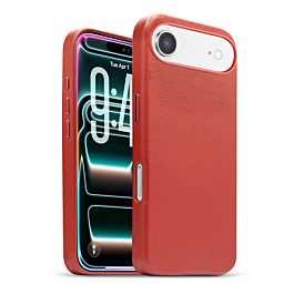 New Leather Case with Wireless Charger - HOT PINK for iPhone Air (Only Ground Shipping)