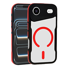 Slim Frosted Translucent Phone Case with Magsafe - RED for iPhone Air (Only Ground Shipping)