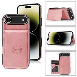 Leather Pocket Wallet Case - PINK for iPhone Air (Only Ground Shipping)