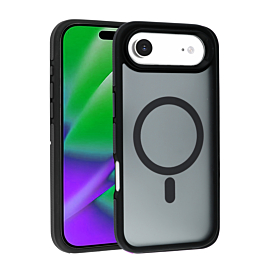 Bicolor Matte Magnetic Translucency Case - BLACK for iPhone Air (Only Ground Shipping)