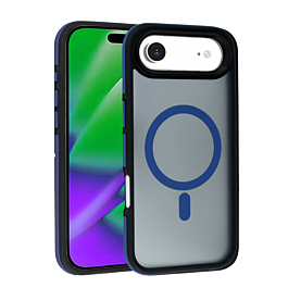Bicolor Matte Magnetic Translucency Case - DARK BLUE for iPhone Air (Only Ground Shipping)