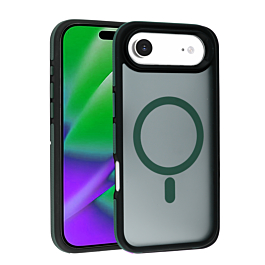Bicolor Matte Magnetic Translucency Case - DARK GREEN for iPhone Air (Only Ground Shipping)