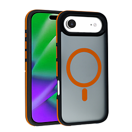 Bicolor Matte Magnetic Translucency Case - ORANGE for iPhone Air (Only Ground Shipping)