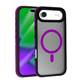 Bicolor Matte Magnetic Translucency Case - PURPLE for iPhone Air (Only Ground Shipping)