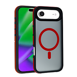 Bicolor Matte Magnetic Translucency Case - RED for iPhone Air (Only Ground Shipping)