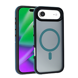 Bicolor Matte Magnetic Translucency Case - SEA BLUE for iPhone AIR  (Only Ground Shipping)